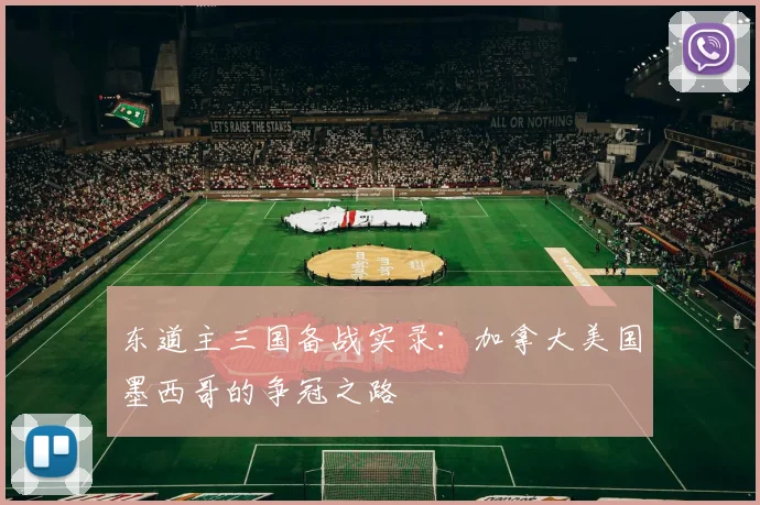 东道主三国备战实录：加拿大美国墨西哥的争冠之路